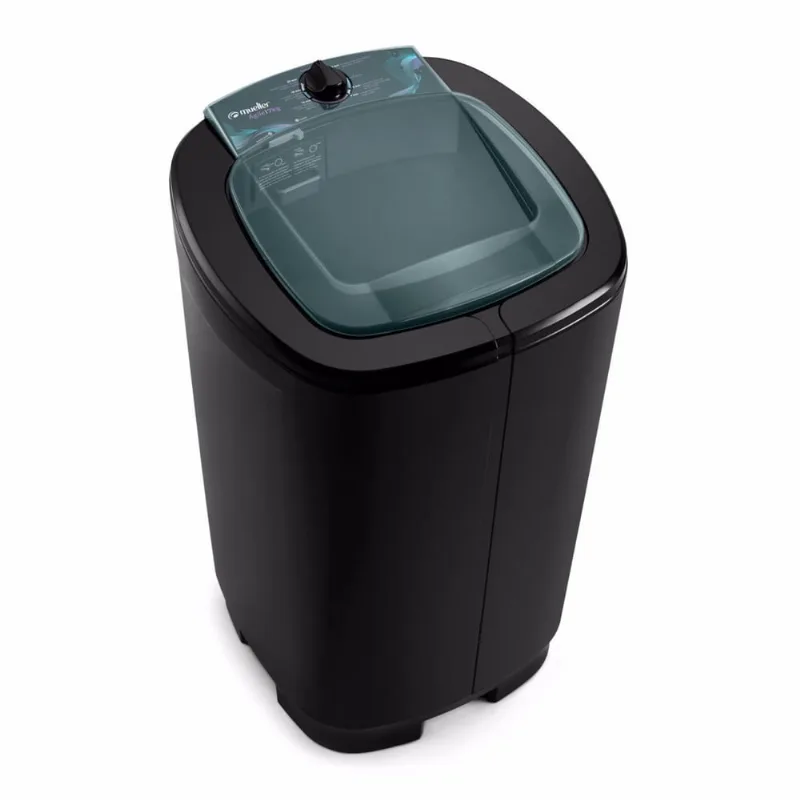 Lavadora Semiautomática 7kg Ágile Mueller 220V Preto Lavadora Semiautomática Ágile 220v - Preta - Mueller - 60-0038-010