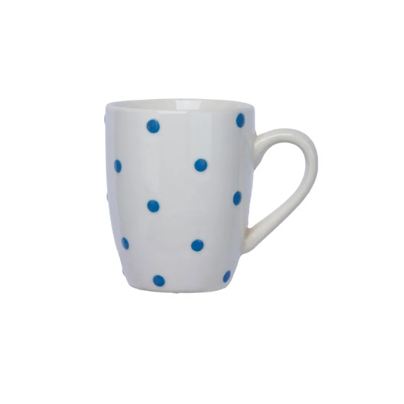 Caneca Hauskraft Poá Azul 280ml