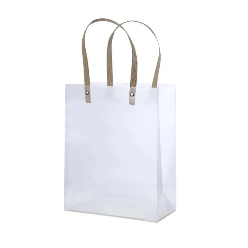Sacola Fosca Para Embrulho P/ Presentes Transparente 27x25cm