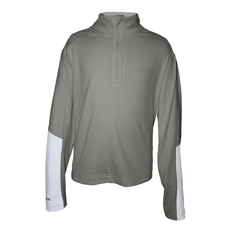 Karbon Ion Junior Quarter Zip 2027 Thyme / L