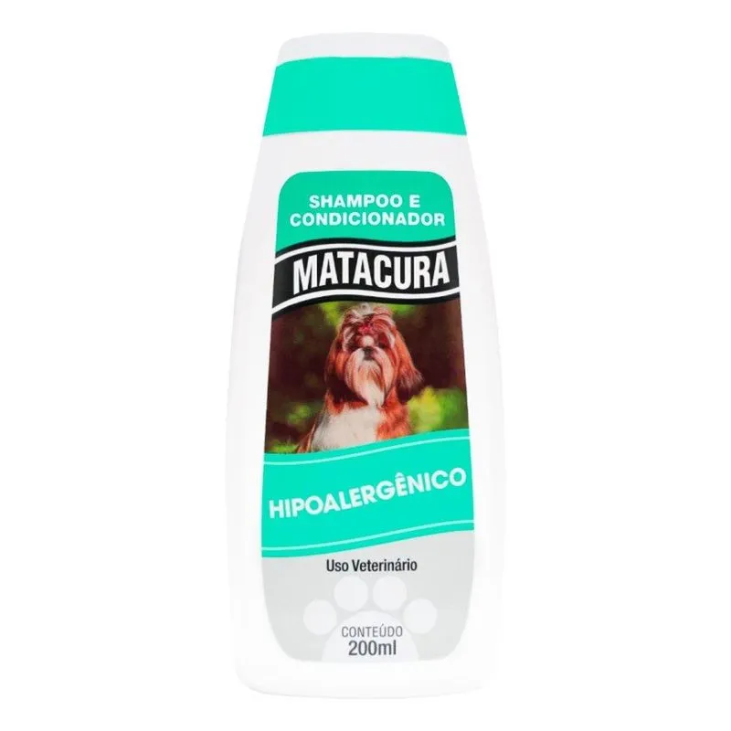 Shampoo E Condicionador Matacura Hipoalergênico 200ml