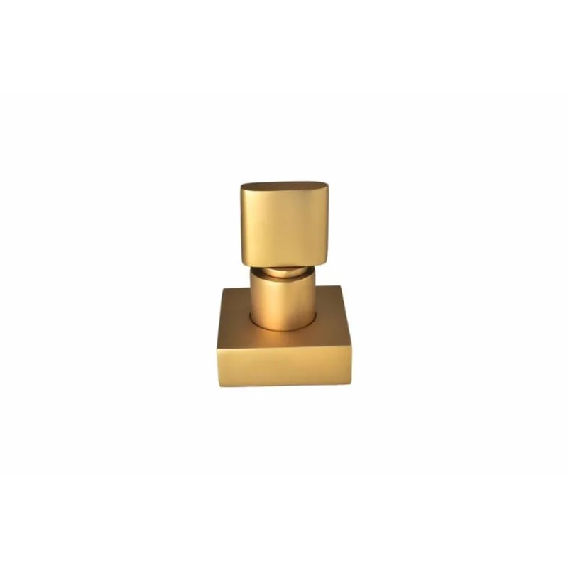 Acabamento para Registro Base Docol 1/2 e 3/4 e 1 Dom Dourado Fosco