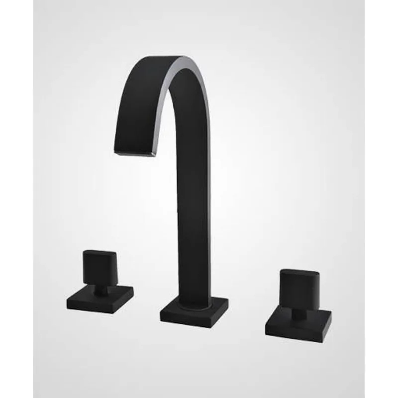 Misturador para Lavatório de Mesa Bica Alta Dom Preto Fosco
