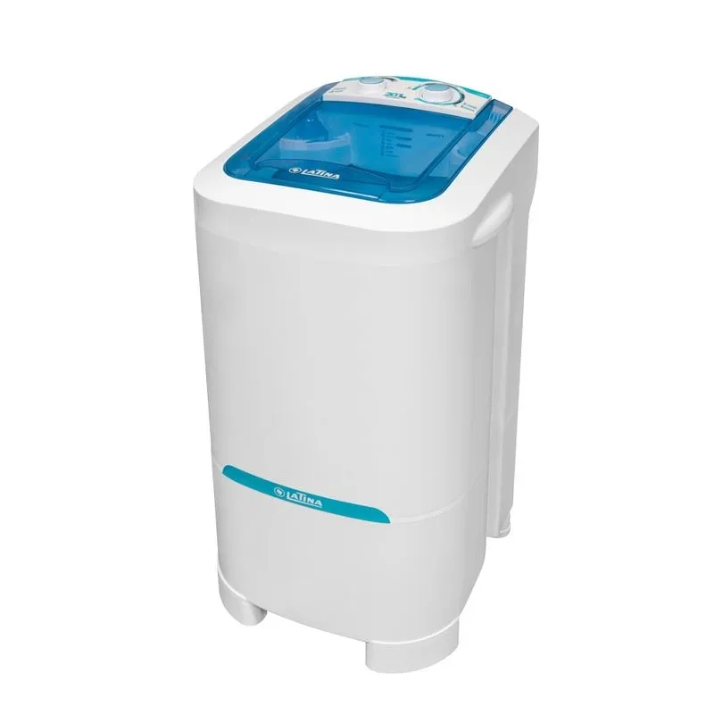 LAVADORA SEMIAUTOMATICA LATINA 20KG COM 7 PROGRAMAS BRANCA 220V LA573