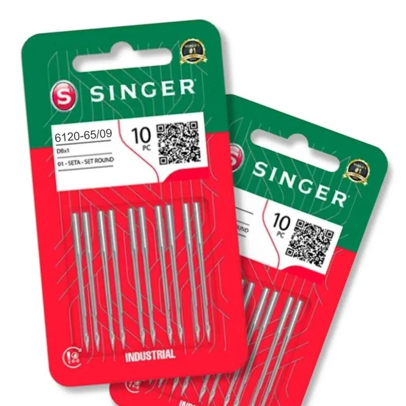 Agulha de Overlock Singer 6120/09 Blister com 10un . UN