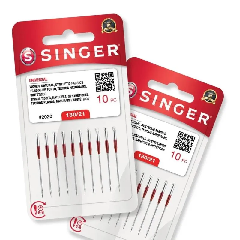 Agulha ComumSinger 2020/21 Blister com 10un . UN