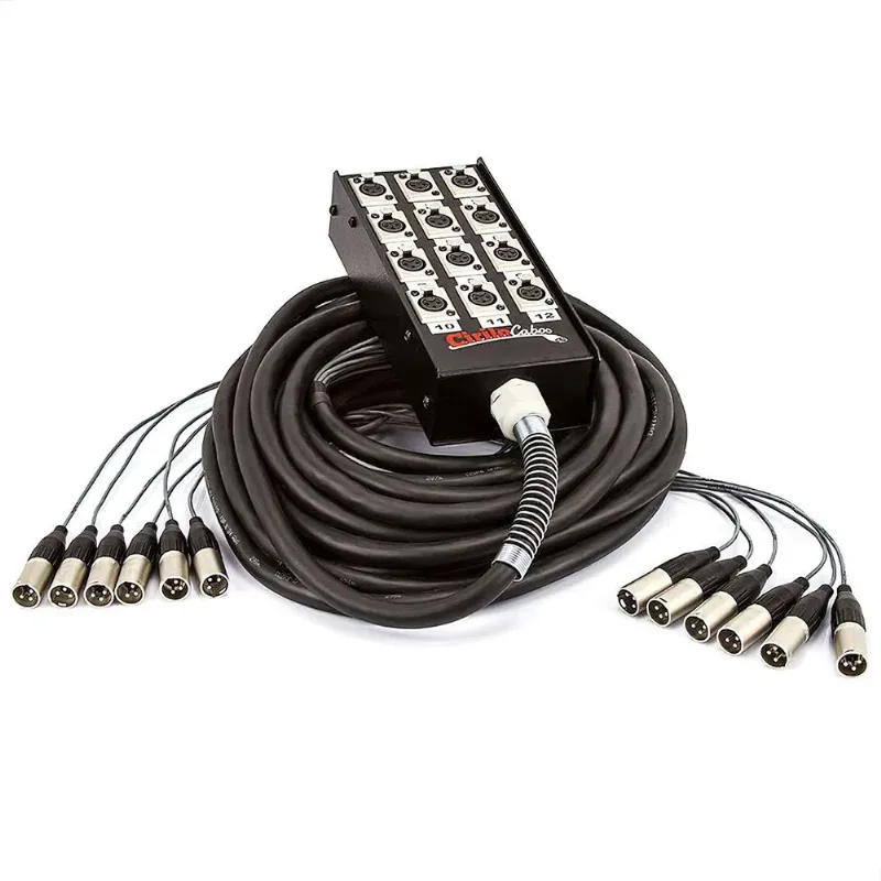 Medusa De Som 8 Vias Conectores Santo Ângelo 15m