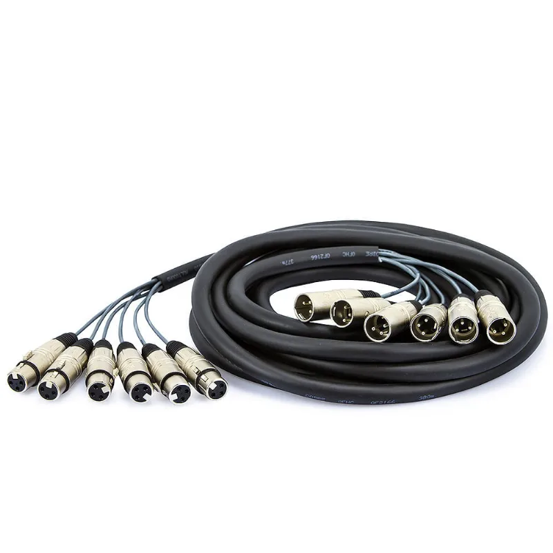 Multicabos Xlr 20 Vias Cirilo Cabos - 30 Mt