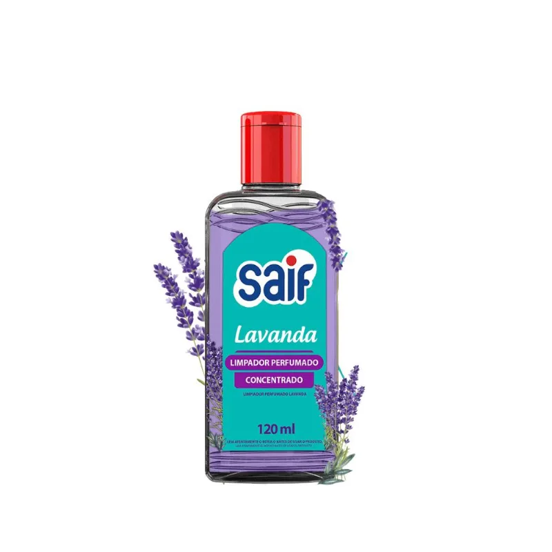 Limpador Perfumado Concentrado Saif 120ml Lavanda