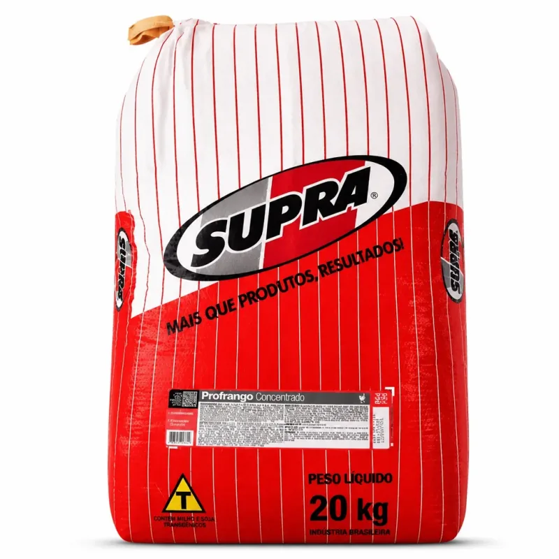 SUPRA PRA GRANJA CRESCIMENTO 20KG ? Ração para Frangos em Crescimento com Nutrição Completa e Balanceada