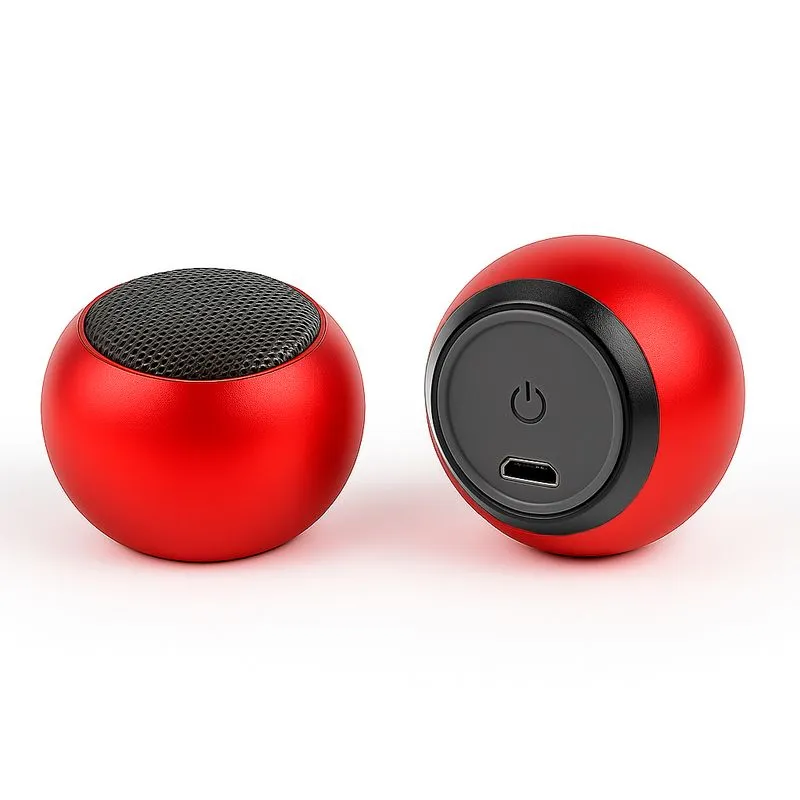 Speaker Bluetooth Compacto 3w Com Design Bolinha E Bateria Durável