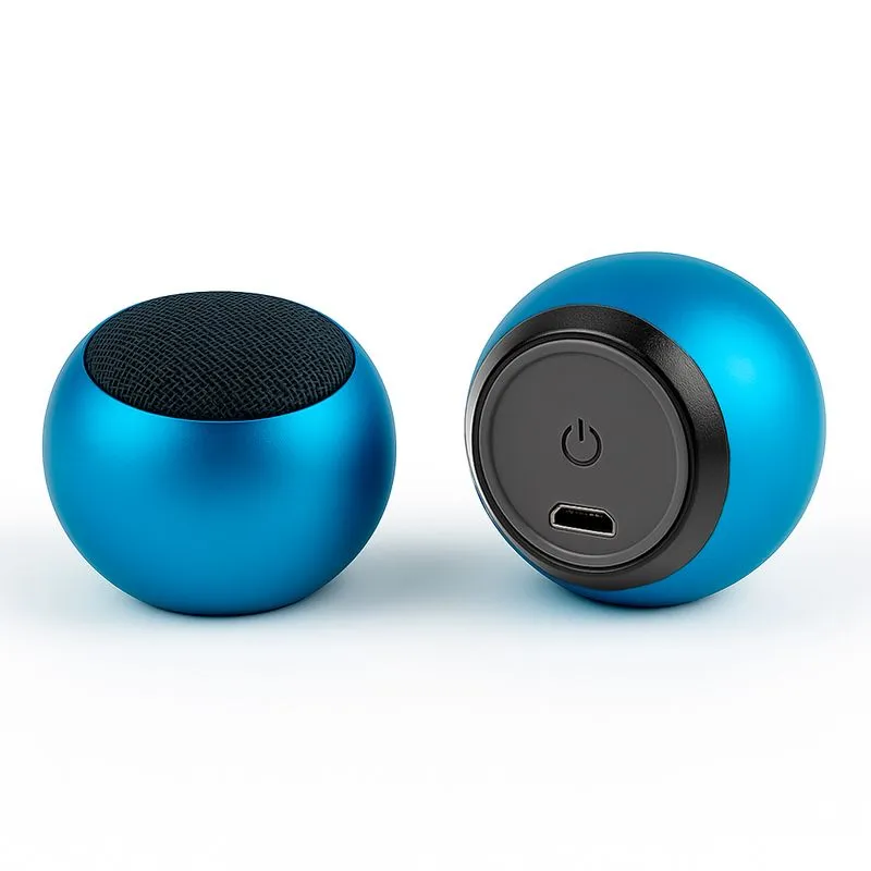 Speaker Bluetooth Compacto 3w Com Design Bolinha E Bateria Durável