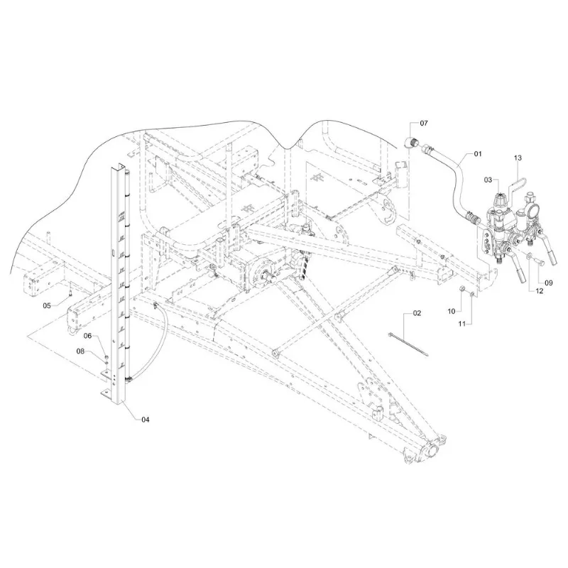 CONJ COMANDO MF ALAV 2V 3/4" CR-AM14/B12 193151 (CONJUNTO COMPLETO)