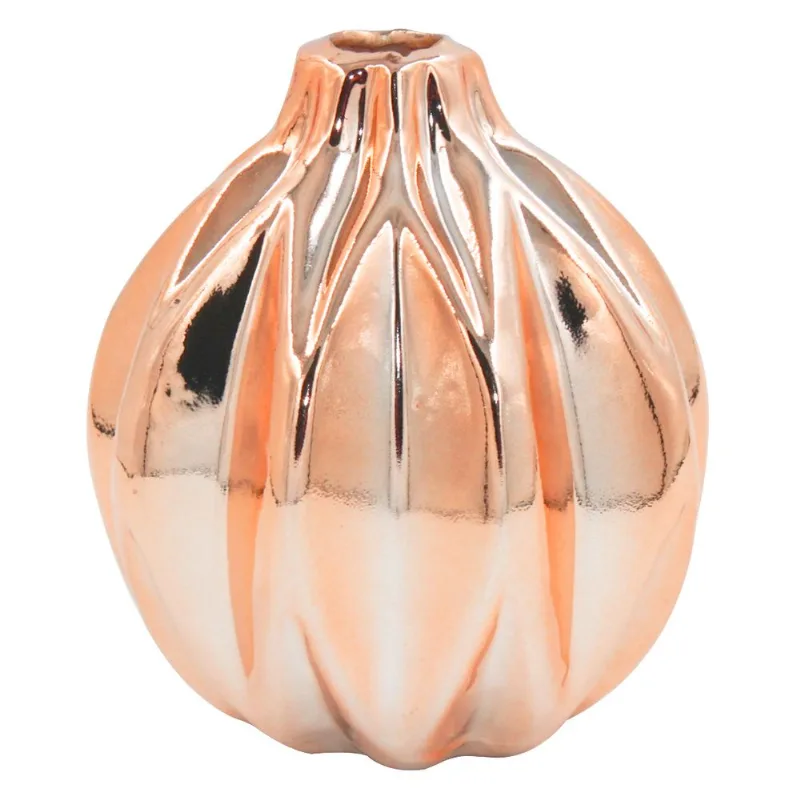 Vaso Decorativo 10x7cm em Porcelana Youbai-Rose