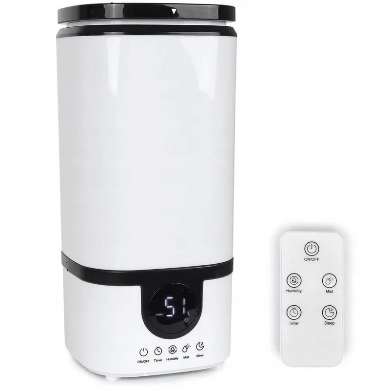 Umidificador De Ar Ultrassônico 4,5l - Aromaterapia, Branco