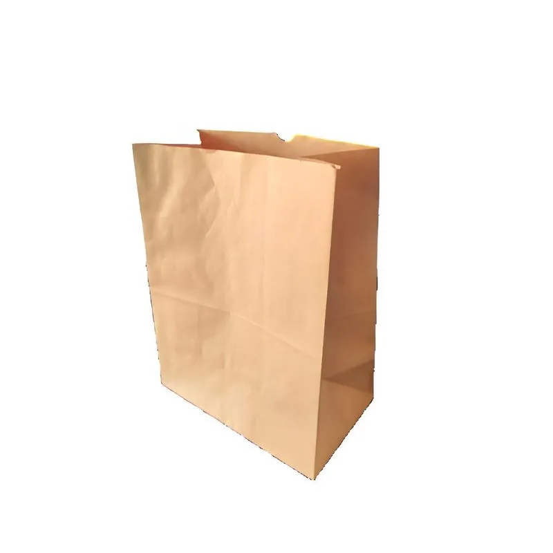 Saco Papel Kraft Sos Para Delivery Gg. 28x38x14cm Pc 500fl