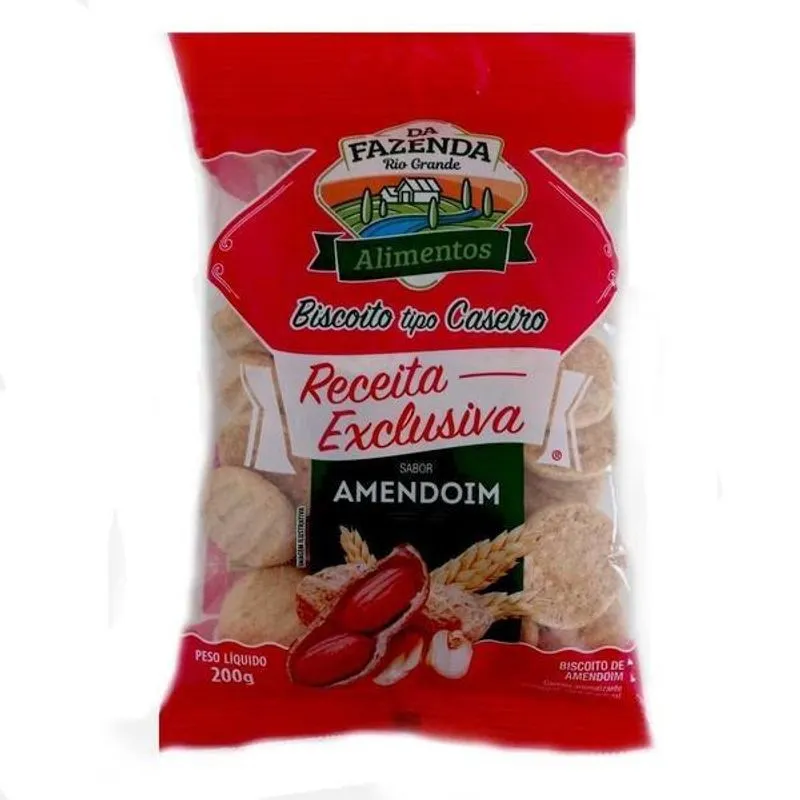 Broinha Sem Leite / Vegana Amendoim 200g