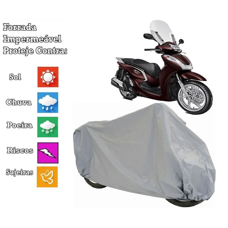 Capa Cobrir Moto Honda Sh 300I 100 % Impermeável E 100%