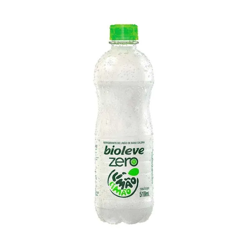 Refrigerante Bioleve Limão Limão Zero 510ml