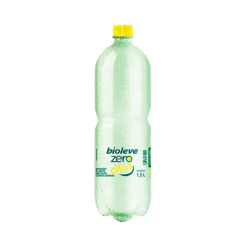 Refrigerante Bioleve Citrus Zero Açúcar 1,5l