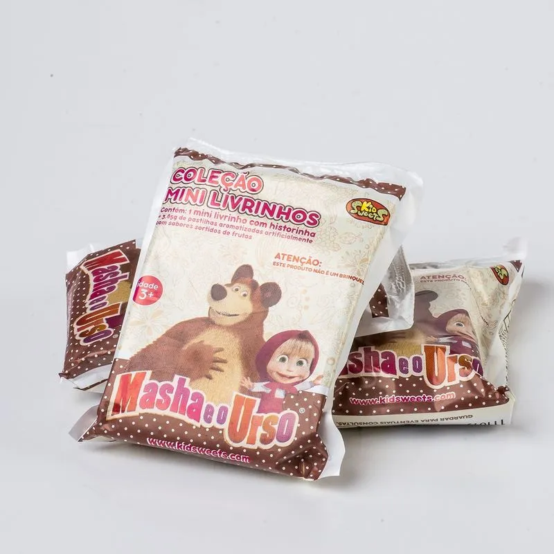 Livrinho Surpresa com Balas - Masha e o Urso