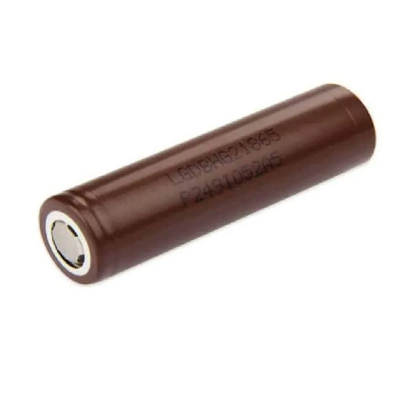 Pilha Lg Hg2 18650 Cilindrica Li-ion Hg2 3.7v 3000 Mah 20a