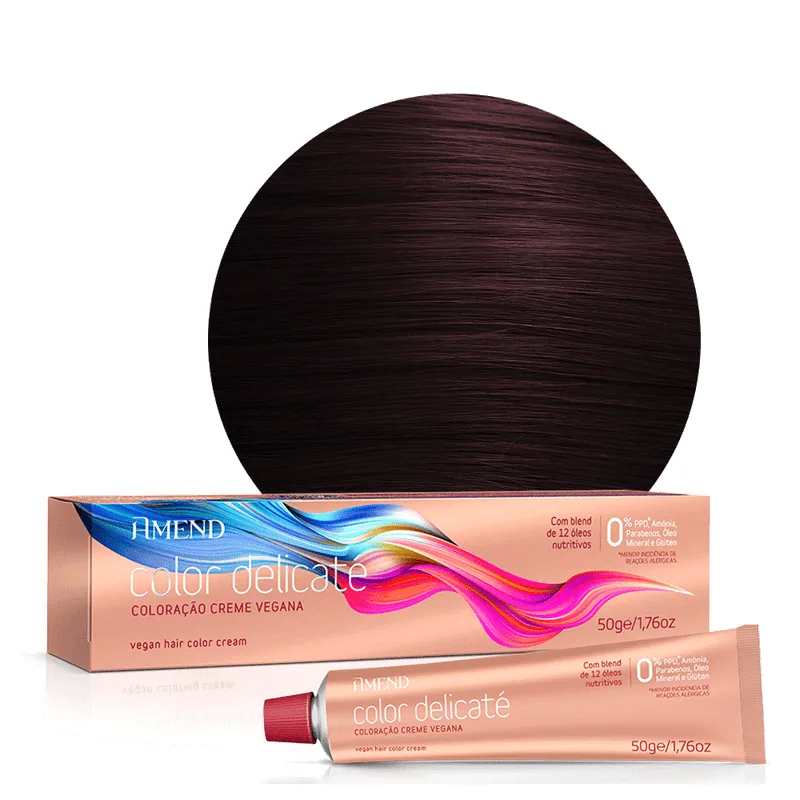 Coloração Color Delicate Amend Vermelho Iris 4.62
