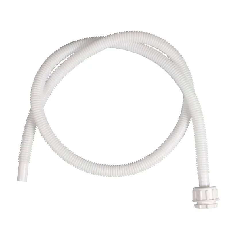 Mangueira Entrada Agua Tanquinho Universal 1.2M 1/2 Branca Com Redutor Indusmack