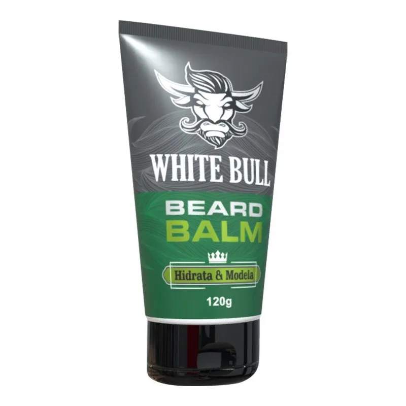 Balm Para Barba Hidrata & Modela Beard Balm White Bull 120g