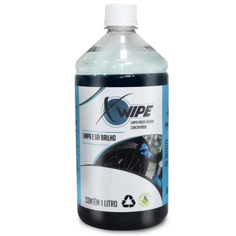 Limpa Pneus Pretinho Liquido Concentrado Xwipe 1l