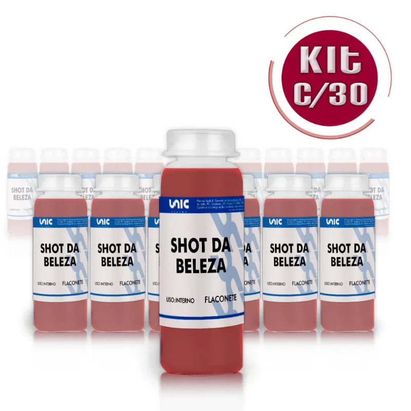 Shot Da Beleza - 30 Flacontes (10Ml Cada)