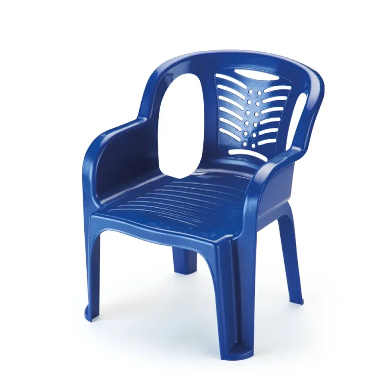 Cadeirinha Infantil Baby Plástica Azul