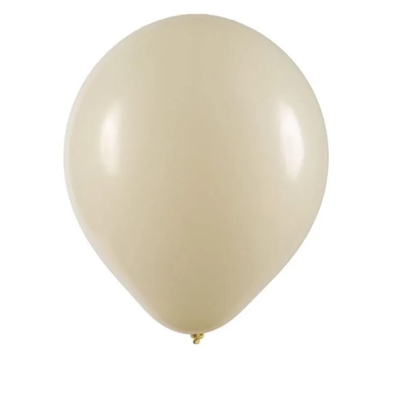 Balão Redondo N9 Marfim 50un Art Latex