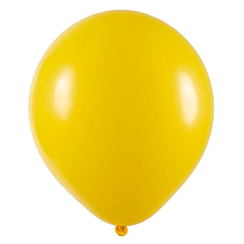 Balao 5 Redondo C/50 Amarelo