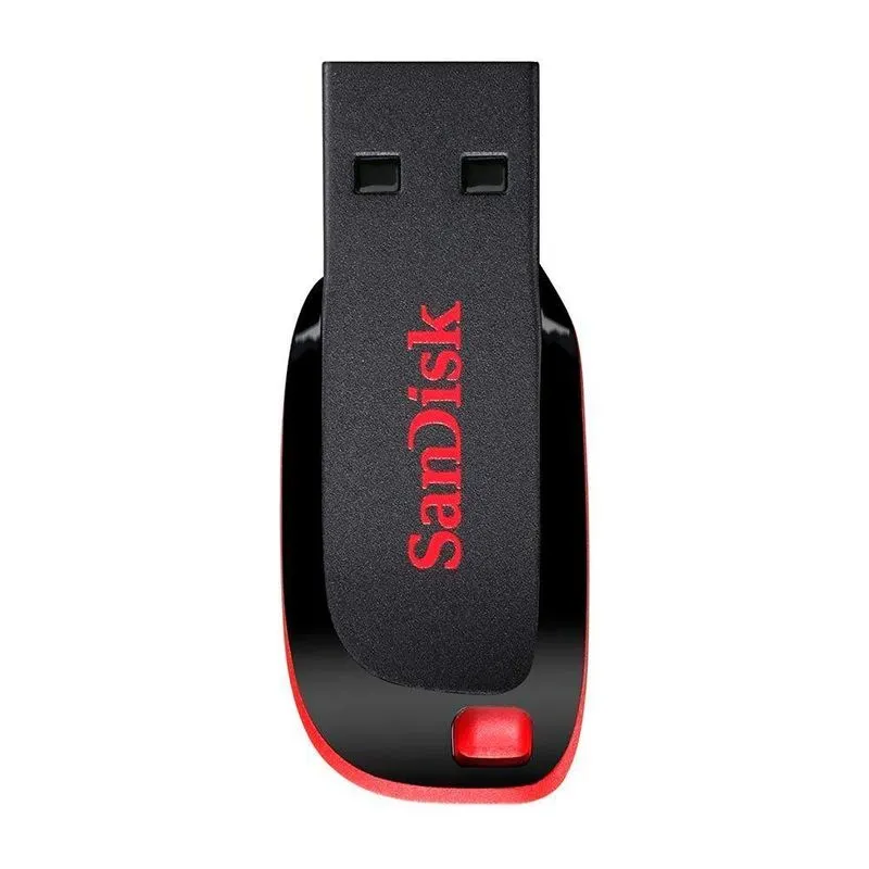 Pen Drive Z50 Cruzer Blade 16GB USB 2.0 Preto e Vermelho Sandisk