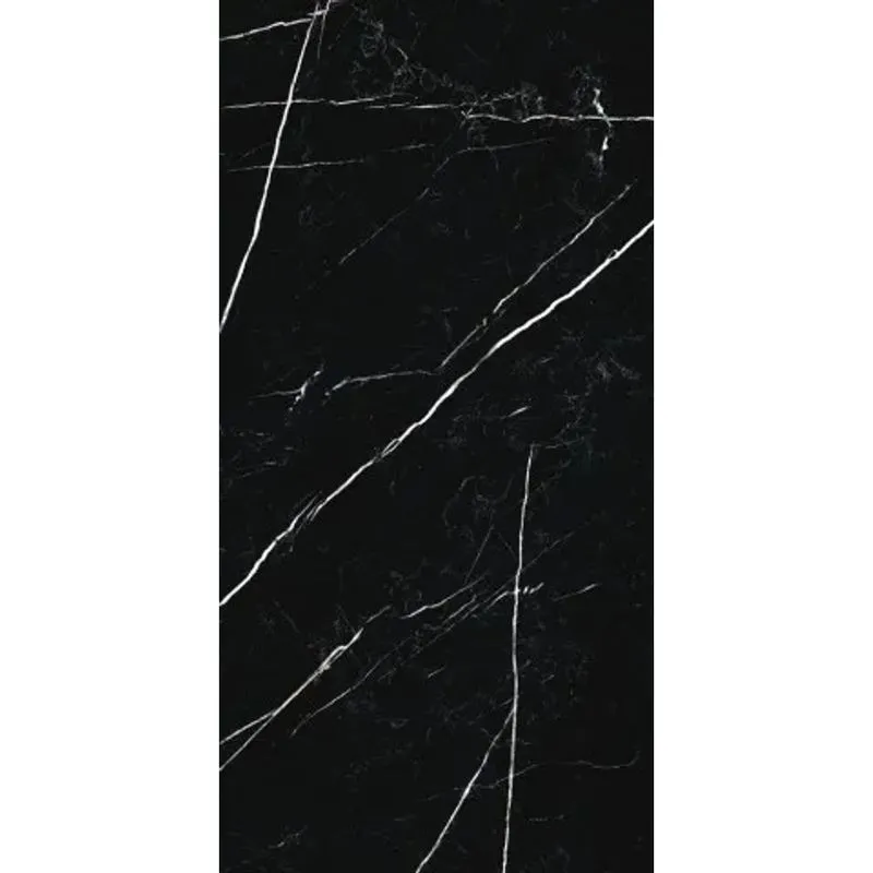 Porcelanato Esmaltado Royal Black Satin 60x120cm Biancogres 2,2m² Porcelanato Esmaltado 60x120cm Caixa com 2,2 m² Preto Royal Black Satin Biancogres