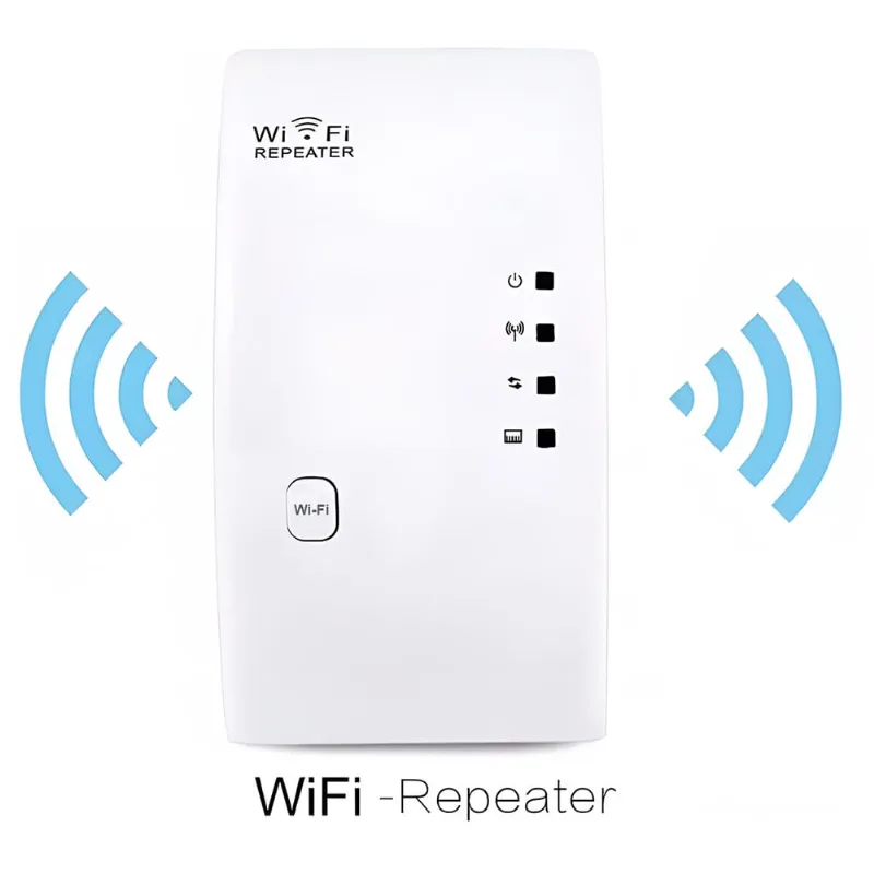 Repetidor Wi-Fi 300Mbps Bivolt Extensor de Rede Maior Alcance de Sinal para Internet