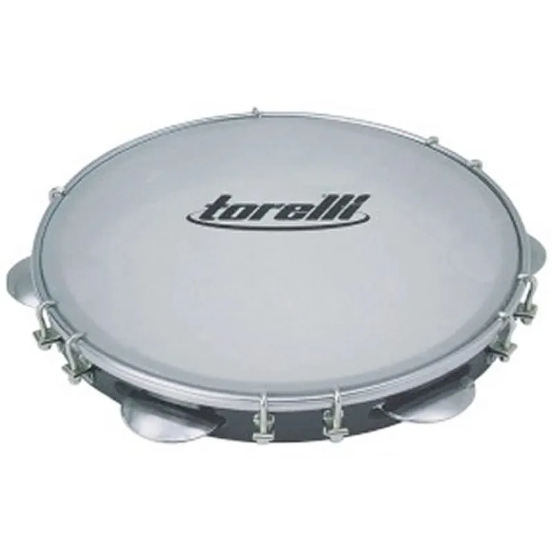 Pandeiro Profissional Pele Leitosa 10" - Torelli