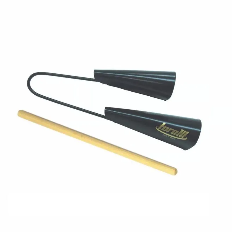 Agogo Duplo Grande Preto Torelli To019