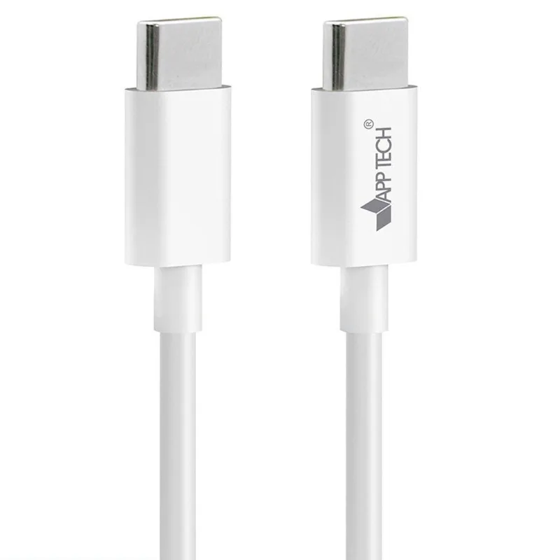 Cabo USB 2.0 C para Tipo-C 2m branco App-tech pt 1 un