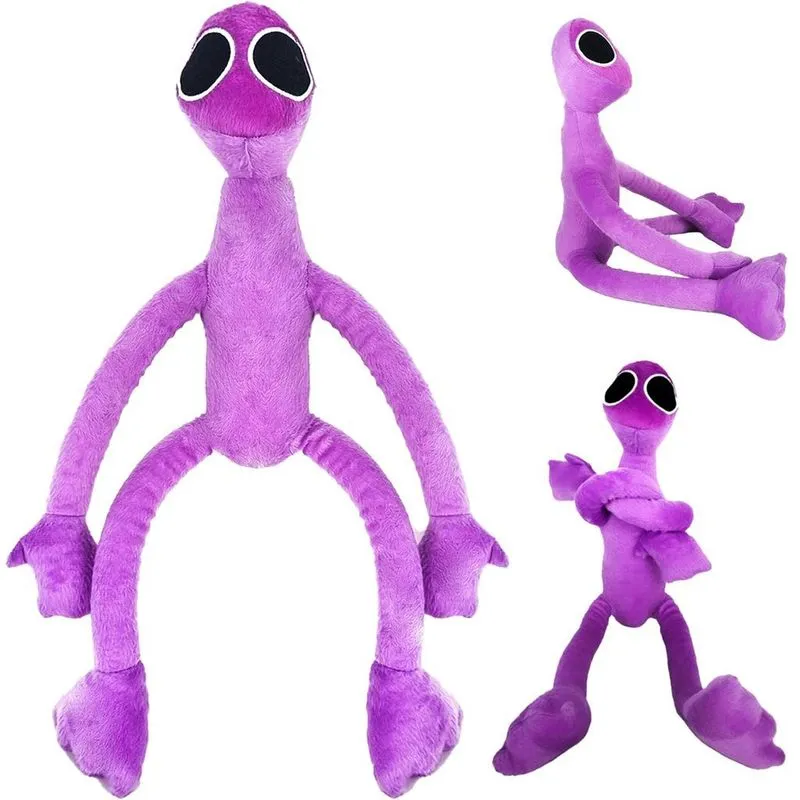 Brinquedo Purple Pelúcia Roxo Jogo Rainbow Friends Grande - Cortex