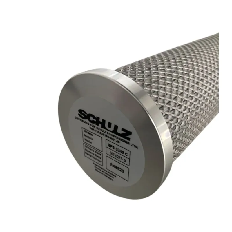 Elemento De Filtro Adsorvente De Carvão Ativado Schulz Modelo Efs 0200 C - Código 007.0301-0