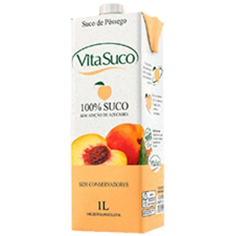 Suco Natural De Pêssego Vita Suco 1l