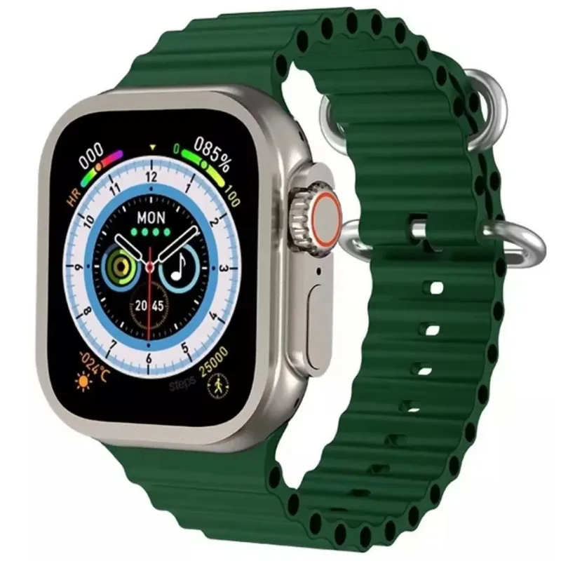 RELOGIO SMARTWATCH S68 ULTRA MAX COMPLETO VERDE - KHOSTAR