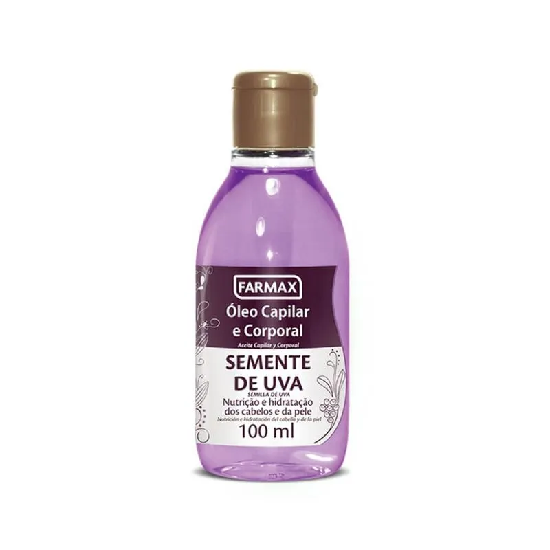 Farmax Óleo Semente De Uva 100ml