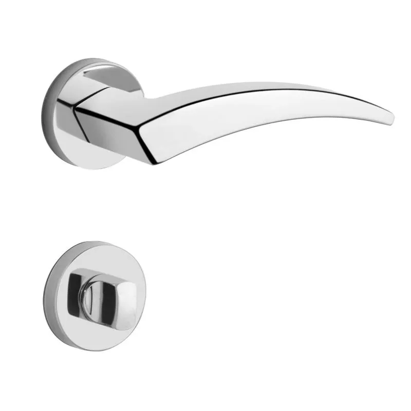 Fechadura Para Banheiro Flexa 55mm Cromado - 42-2444 - Lockwell Lockwell