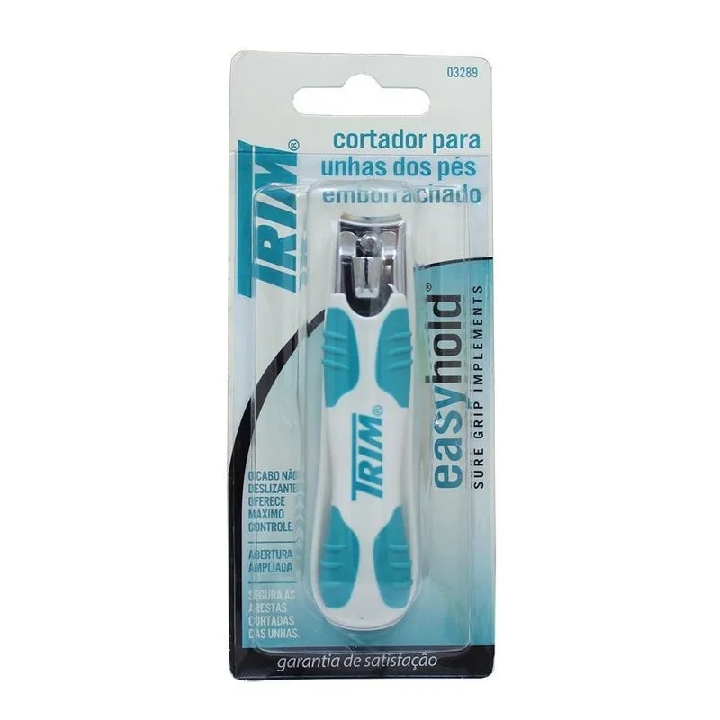 Cortador De Unha Pé Emborrachado Trim