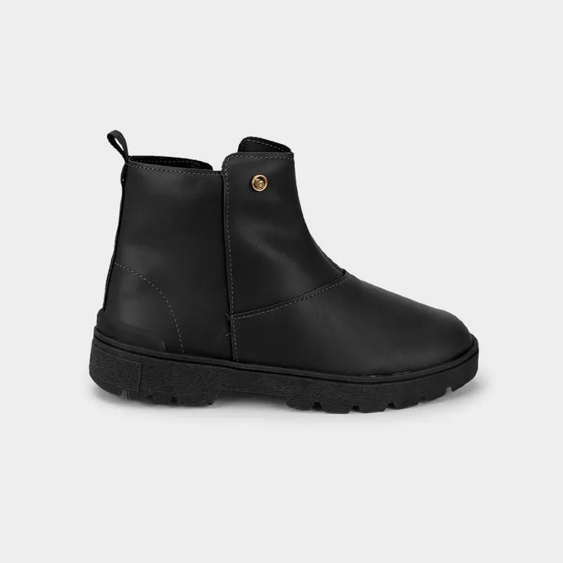 Bota Infantil Bibi Urban Coturno Preta 33