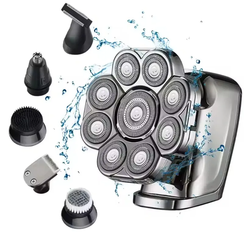 Barbeador 9d Com Carregamento Usb E Indicador Led
