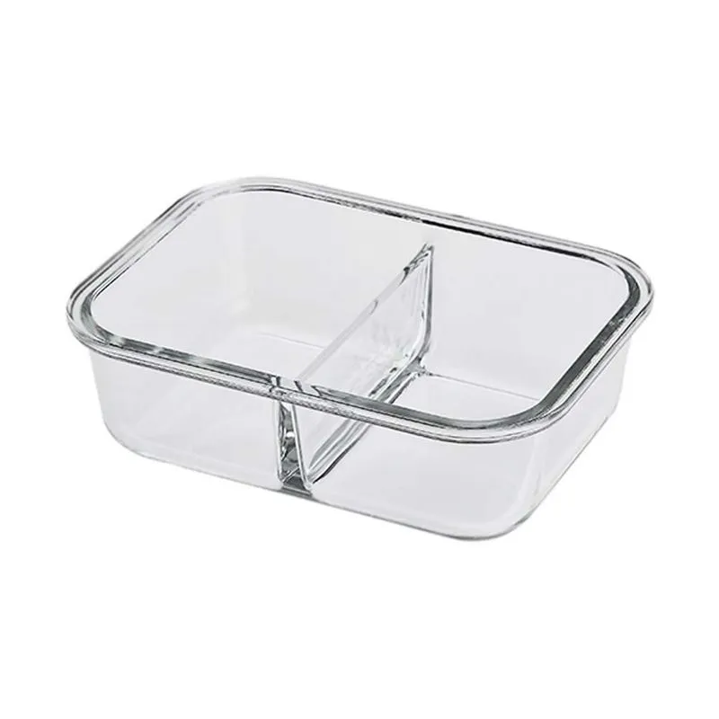 Pote hermético com tampa retangular duplo 1.5L